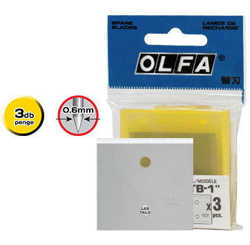 Olfa BTB-1 penge kaparóhoz, 43 mm, 3 db/csomag termék fő termékképe