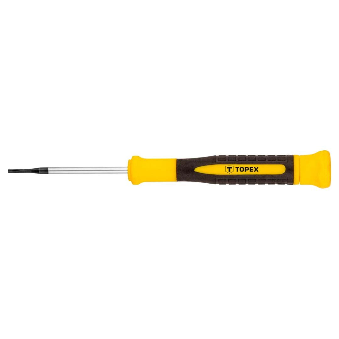 Topex 39D777 torx műszerész csavarhúzó, CrV acél, 135/50 mm, T7 termék fő termékképe