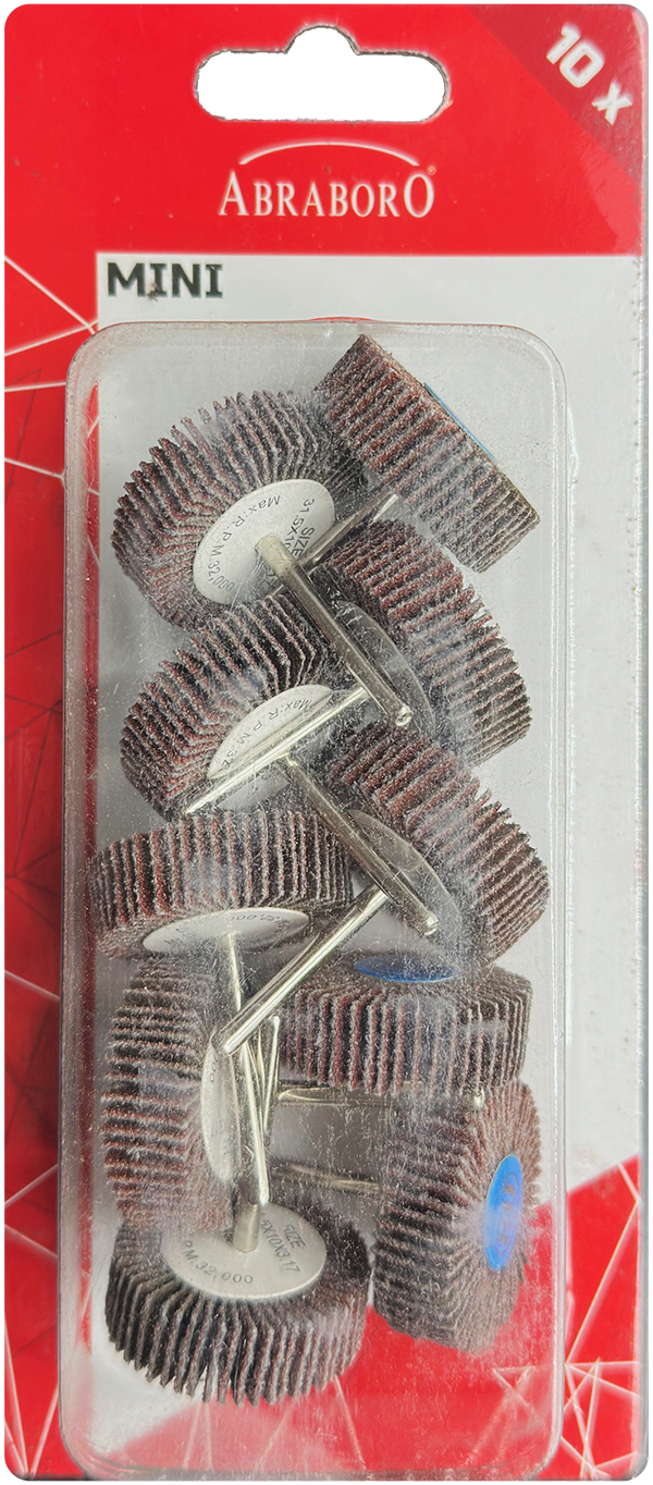 Abraboro MINI-TOOL csiszolókerék készlet, 10 részes termék fő termékképe