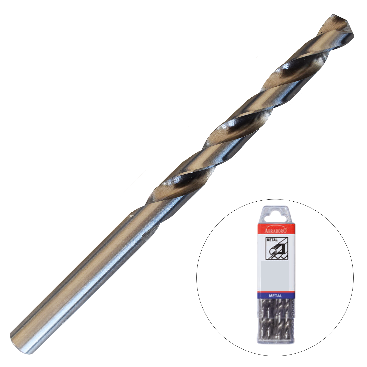 Abraboro 2.2 x 53 / 27 mm HSS-GS fémfúró X-Pack, 10 db/csomag termék fő termékképe