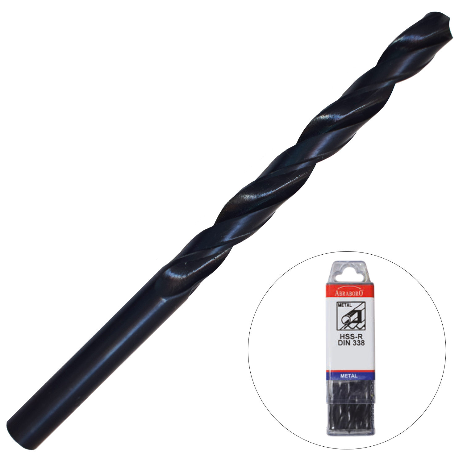 Abraboro 2.3 x 57 / 30 mm HSS-R fémfúró X-Pack, 10 db/csomag termék fő termékképe