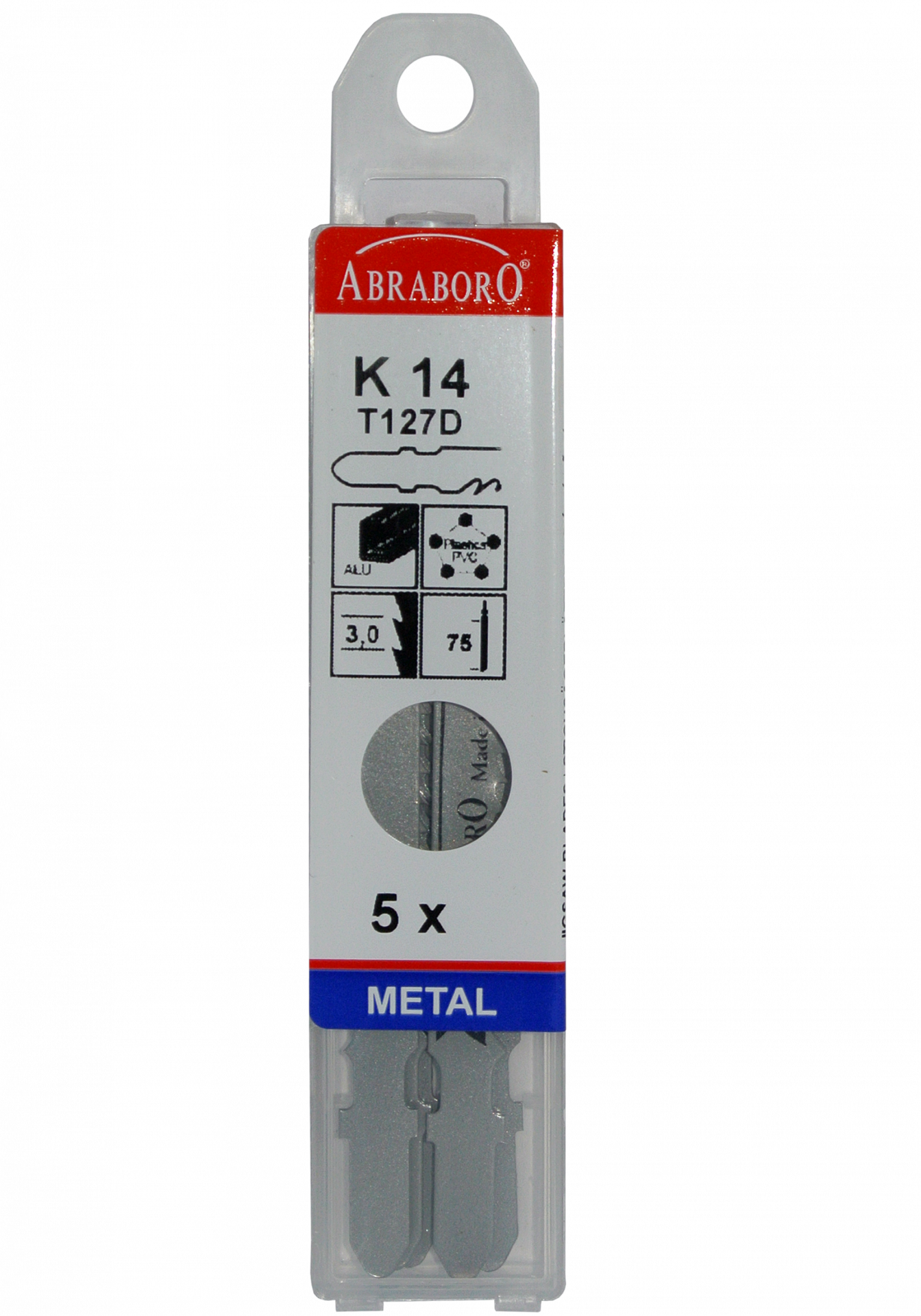 Abraboro HC 301DL (HC 34D) szúrófűrészlap Bosch befogással, 5 db/csomag termék fő termékképe
