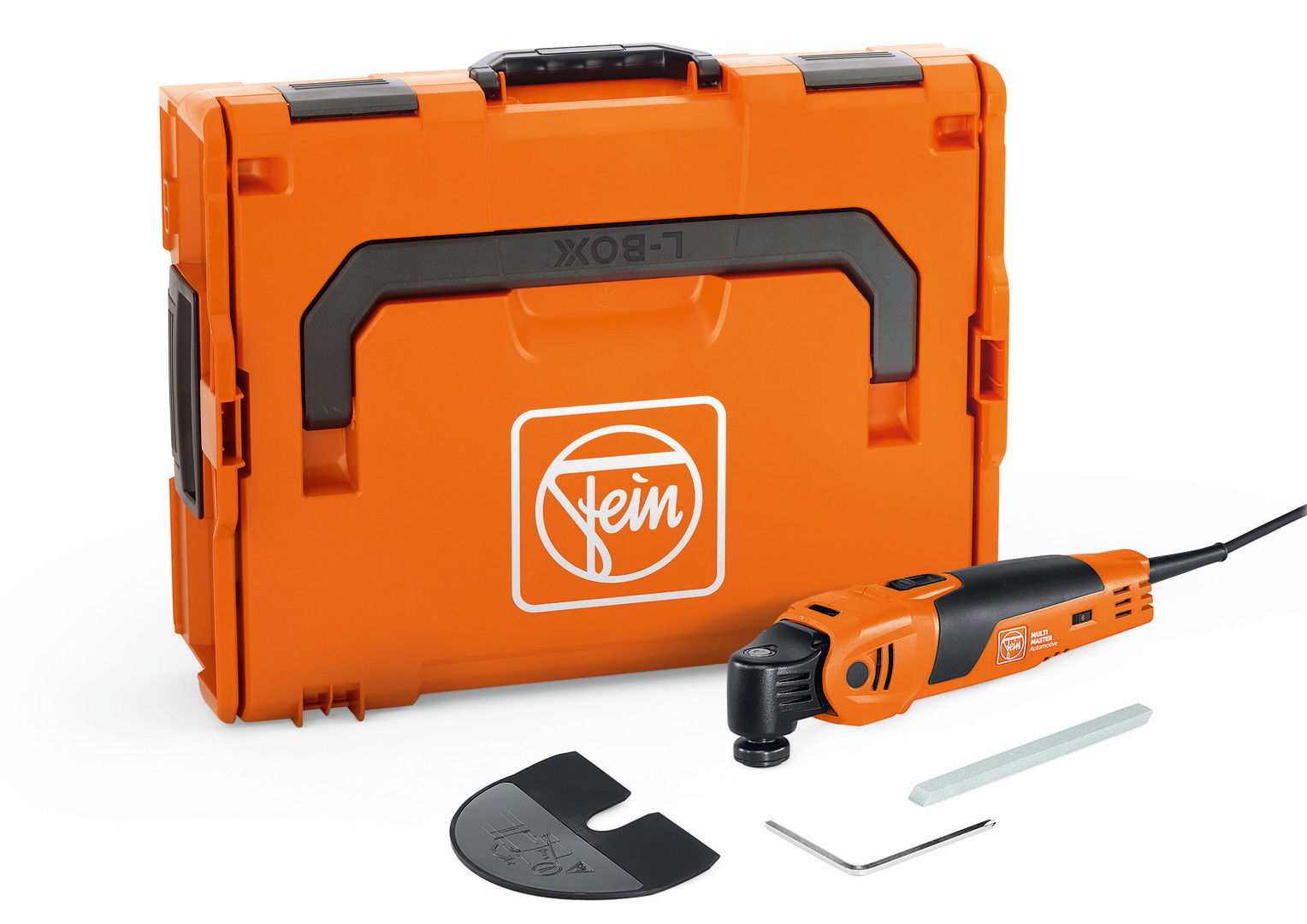 Fein MultiMaster MM 700 1.7 Basic oszcilláló szerszám lapos hajtóműfejjel (L-BOXX-ban) termék fő termékképe