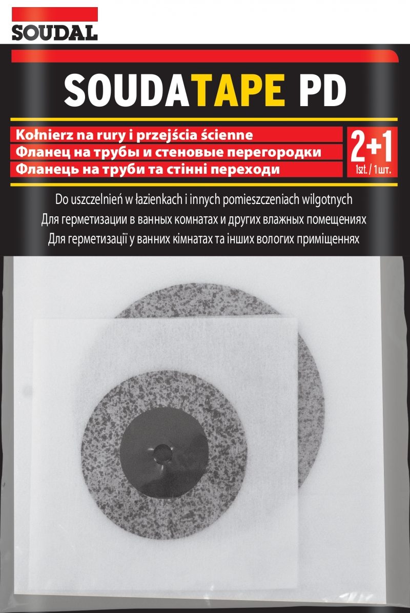 Soudal Soudatape PD vízzáró szalag (3D), 2 + 1 db/csomag termék fő termékképe