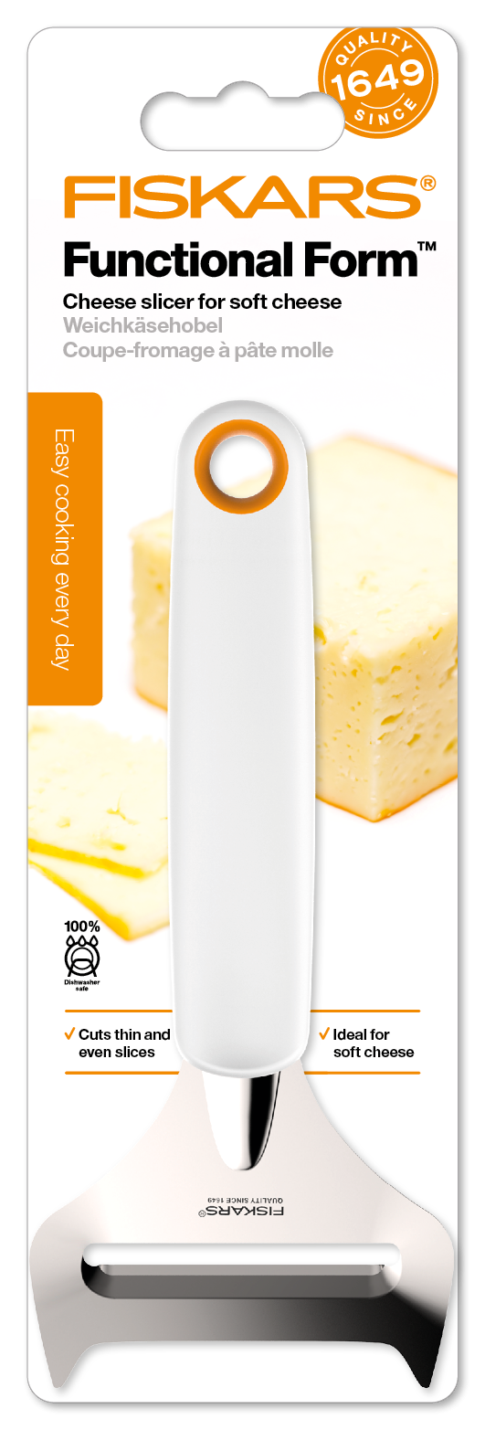 Fiskars Functional Form™ sajtvágó lágy sajtokhoz termék fő termékképe