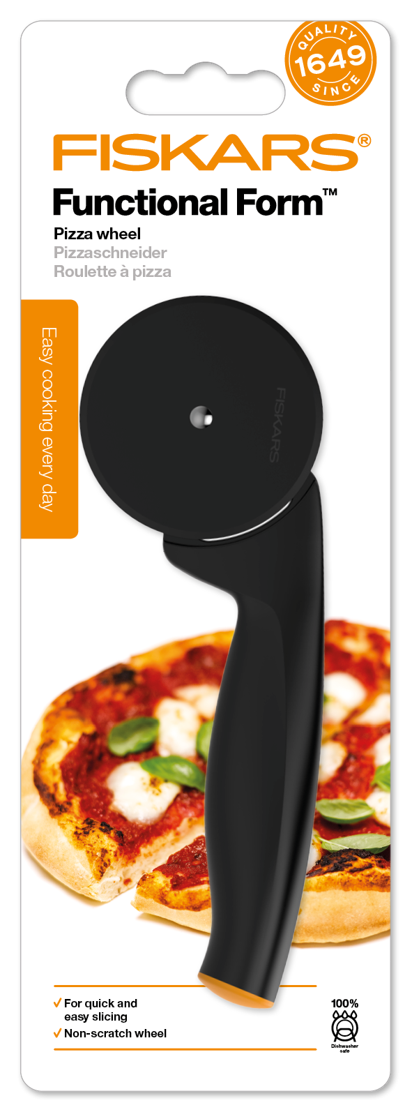 Fiskars Functional Form™ pizzaszeletelő termék fő termékképe