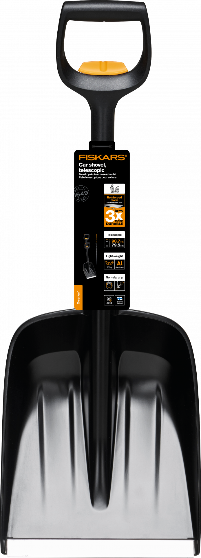 Fiskars X-series™ autós hólapát, teleszkópos termék fő termékképe