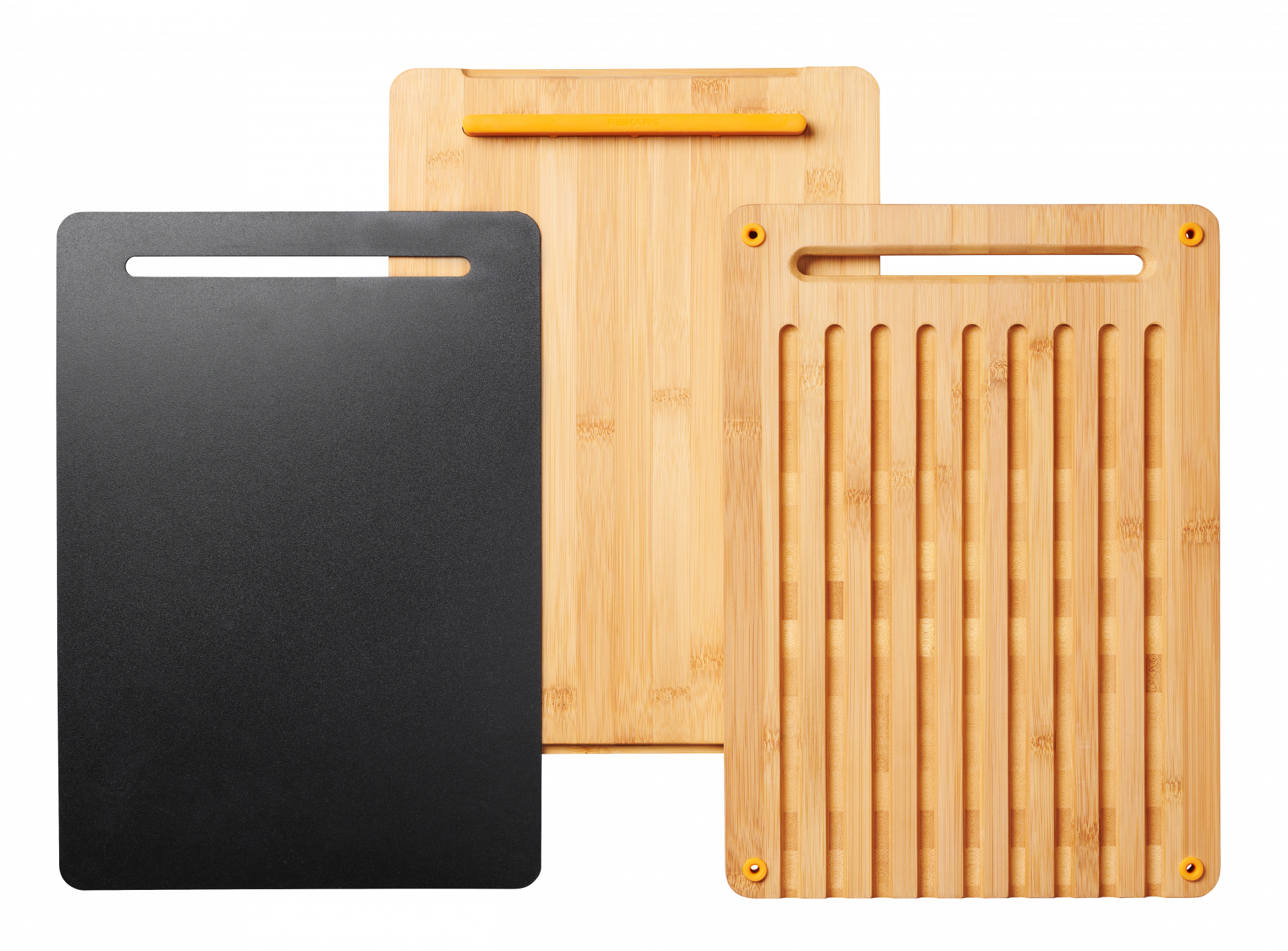 Fiskars Functional Form™ bambusz vágódeszka készlet termék fő termékképe