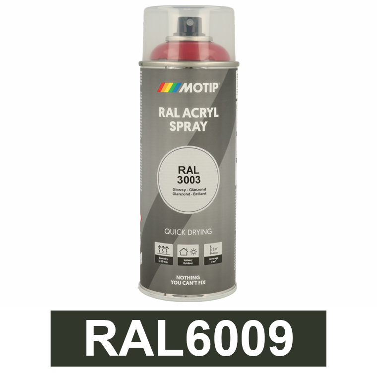 Motip Ipari festék spray, RAL6009, 400 ml termék fő termékképe