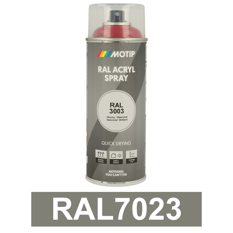 Motip Ipari festék spray, RAL7023, 400 ml termék fő termékképe