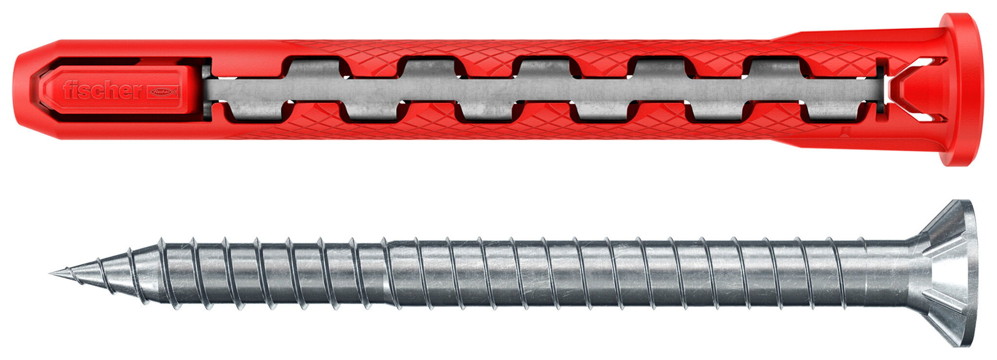 Fischer HybridPower műanyag-acél dübel 10 x 90 T (10) -  süllyesztett fejű csavarral, 10 db/csomag termék fő termékképe