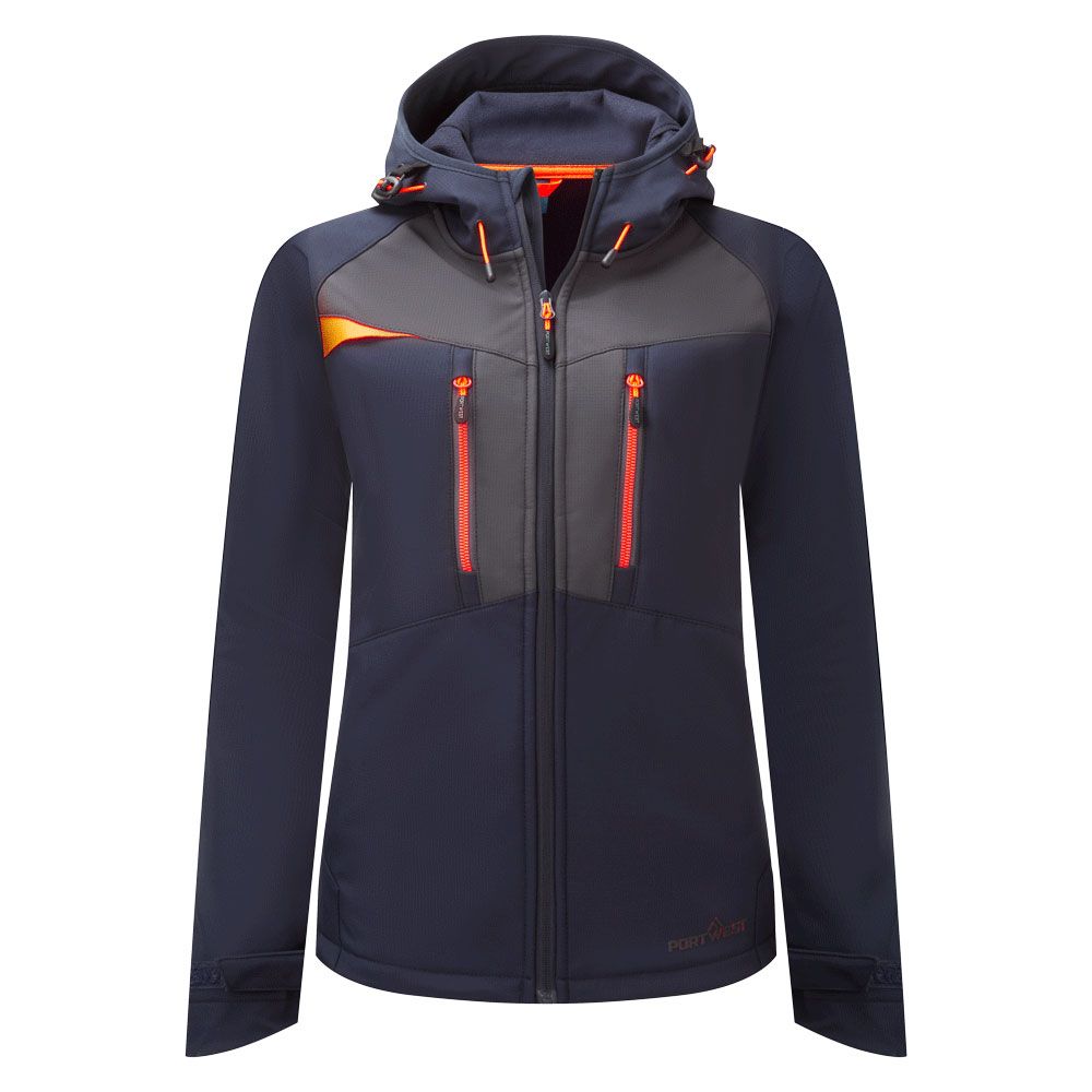 Portwest DX486 - DX4 női Softshell dzseki (3L), sötét tengerészkék termék fő termékképe